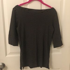 Jones New York Knit 3/4 Sleeve Top